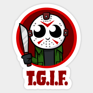 TGIF Sticker